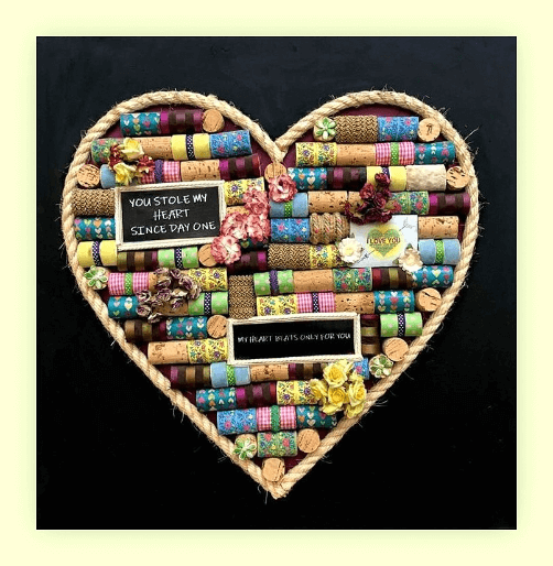 "Love Heart" Unique Assemblage Commission by Emma Mullender