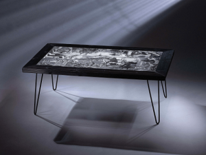 "Table Collage" Assemblage shadow by Emma Mullender