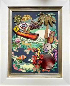 "Sealife 3D framed Collage" by Emma Mullender