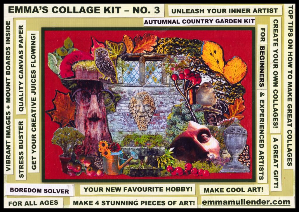 "Collage Kit 3 front cover" by Emma Mullender